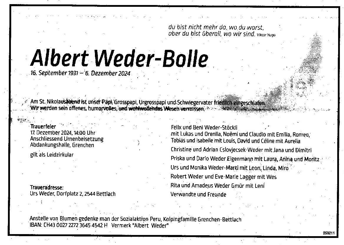 Albert Weder